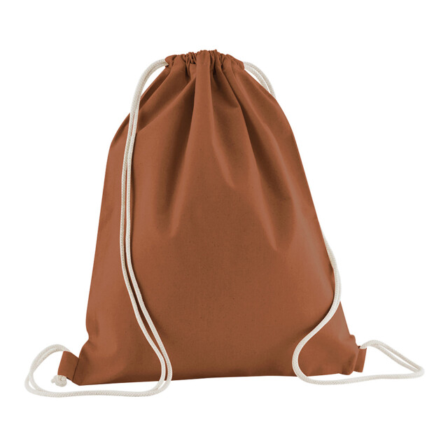 Westford Mill Trekkoordtas van biologisch katoen 12l UTFK2643_terracotta large