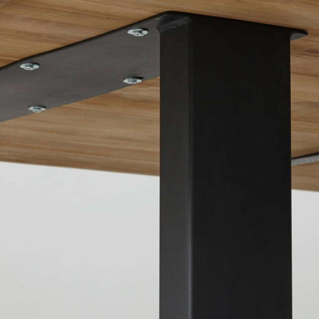 HSM Collection -tafelpoot model u s/2-72x14x72--metaal 2922860 large