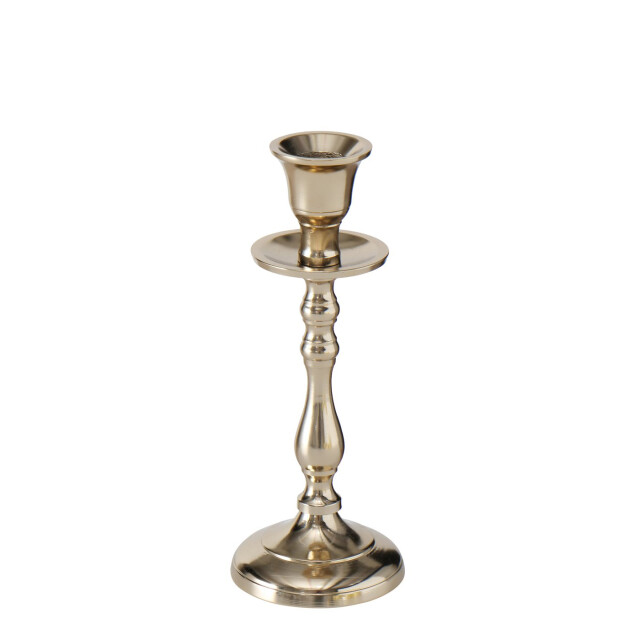 Boltze Kandelaar vicco set 3 dlg. alu rond 15-23cm hoog champagne 3057342 large