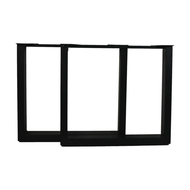 HSM Collection -tafelpoot model u s/2-80x10x72 (100x50mm)--metaal 2922908 large