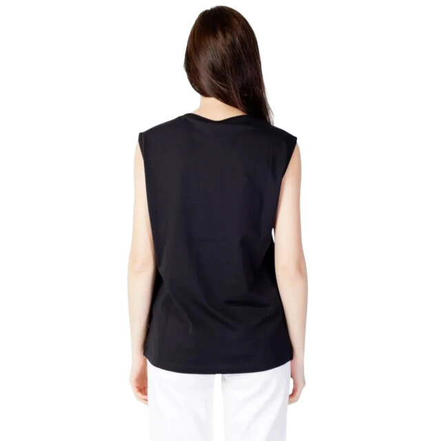 Blauer Top dames Blauer Zwart Top Dames large