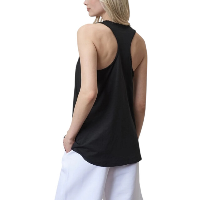 Blauer Tank met siersteentjes dames Blauer Zwart Tank Met Siersteentjes Dames large