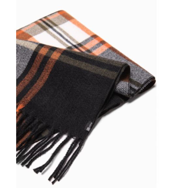 Ombre Heren sjaal zwart a408 A408-1S-ZWOL large