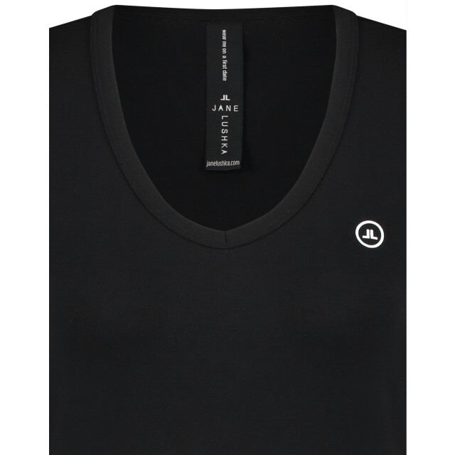 Jane Lushka T shirt v neck easy wear organ bbp6500l 4050342022 large