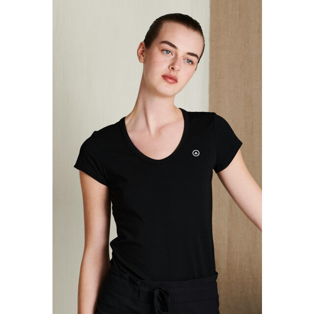 Jane Lushka T shirt v neck easy wear organ bbp6500l 4050342022 large