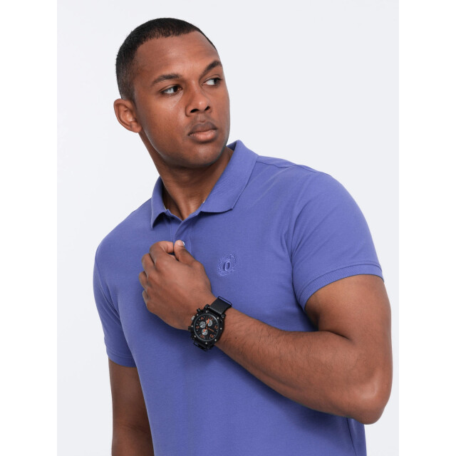 Ombre Poloshirt heren korte mouw - OM-POBS-0100PR large