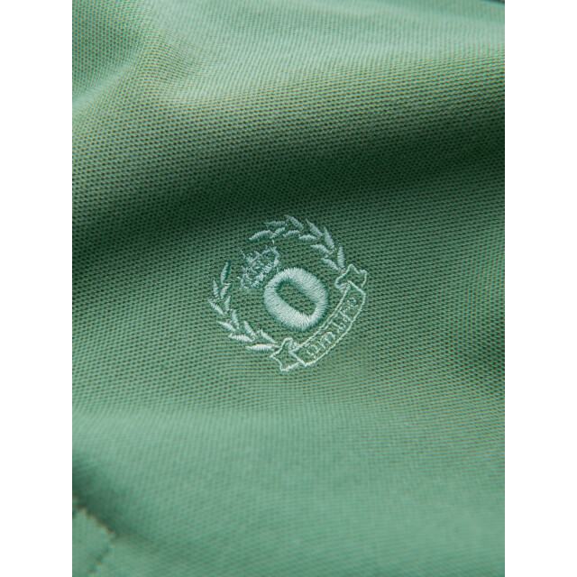 Ombre Poloshirt heren korte mouw - OM-POBS-0100GR large