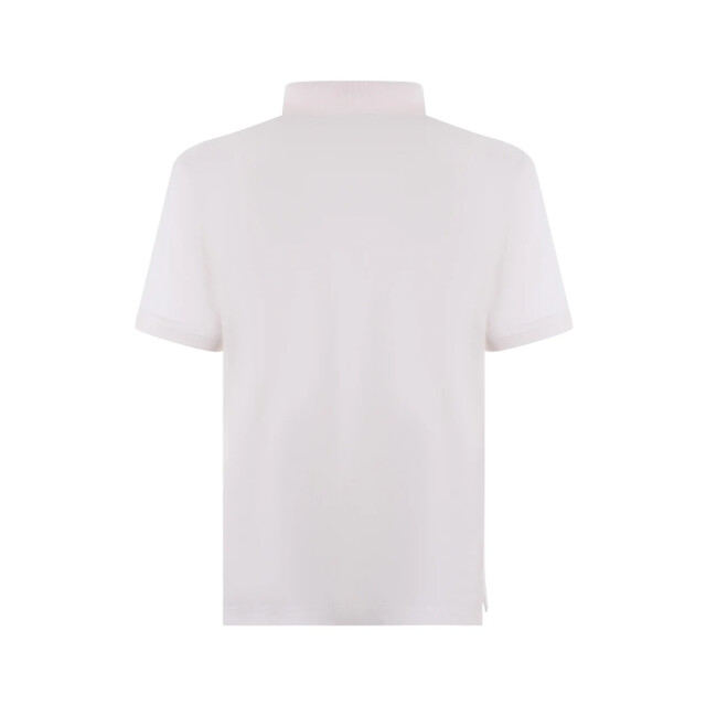 Blauer Polo top heren Blauer Wit Polo Met Wit Logo large