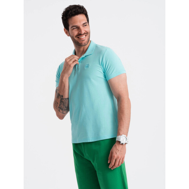 Ombre Poloshirt heren korte mouw - OM-POSB-0100-MNT large