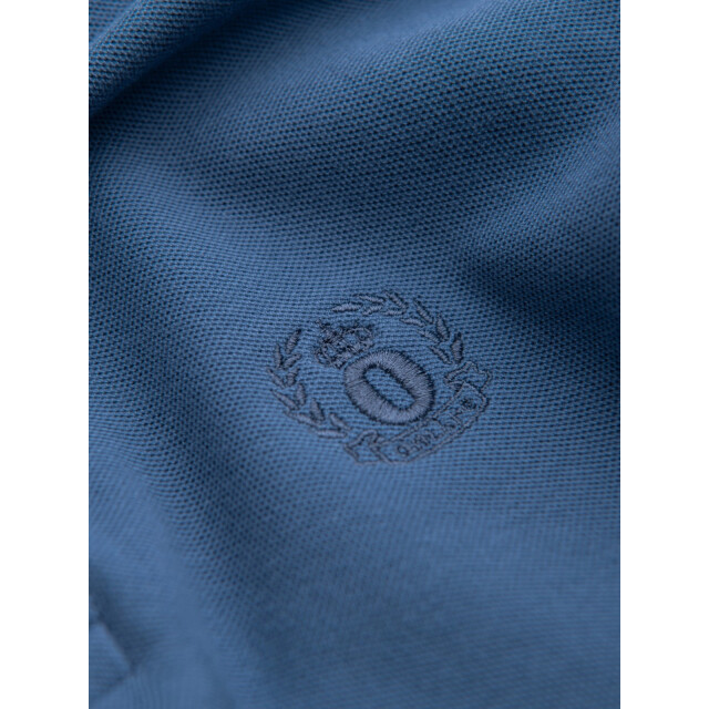 Ombre Poloshirt heren korte mouw - OM-POSB-0100-BL large