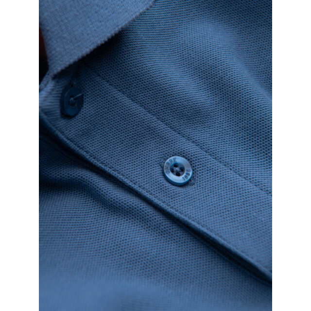 Ombre Poloshirt heren korte mouw - OM-POSB-0100-BL large