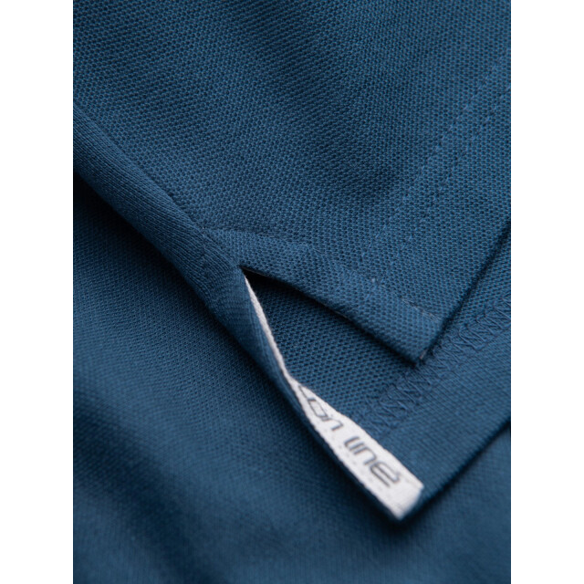 Ombre Poloshirt heren korte mouw donker OM-POSB-0100-DB large