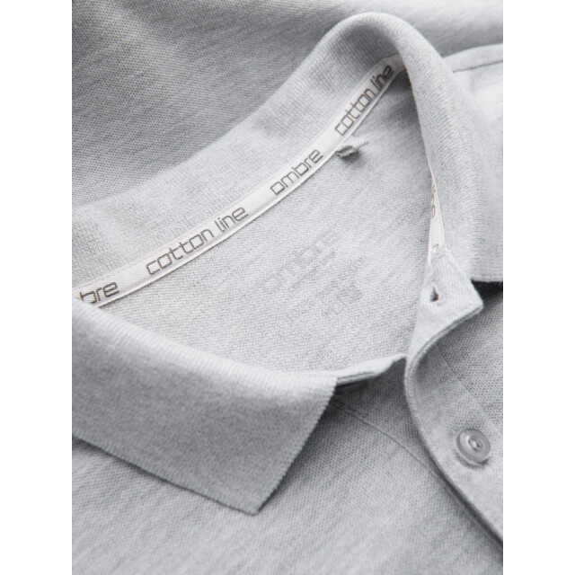 Ombre Poloshirt heren korte mouw licht 0100lg OM-POSB-0100-LG large