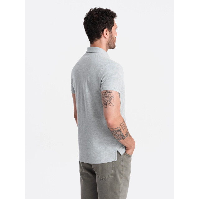 Ombre Poloshirt heren korte mouw licht 0100lg OM-POSB-0100-LG large