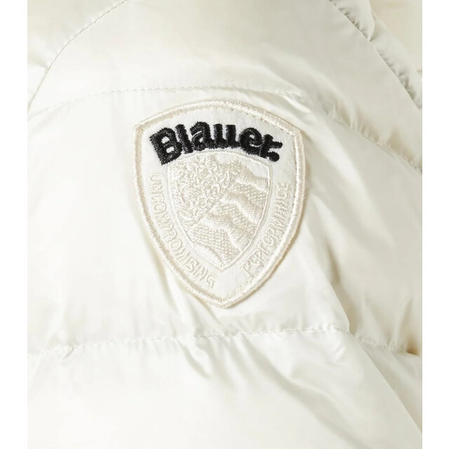 Blauer Windjack dames Blauer Wit Gewatteerde Jas large