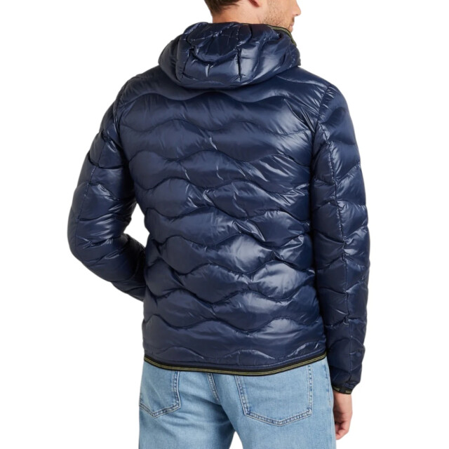 Blauer Windbreaker heren Blauer Navy Jas large