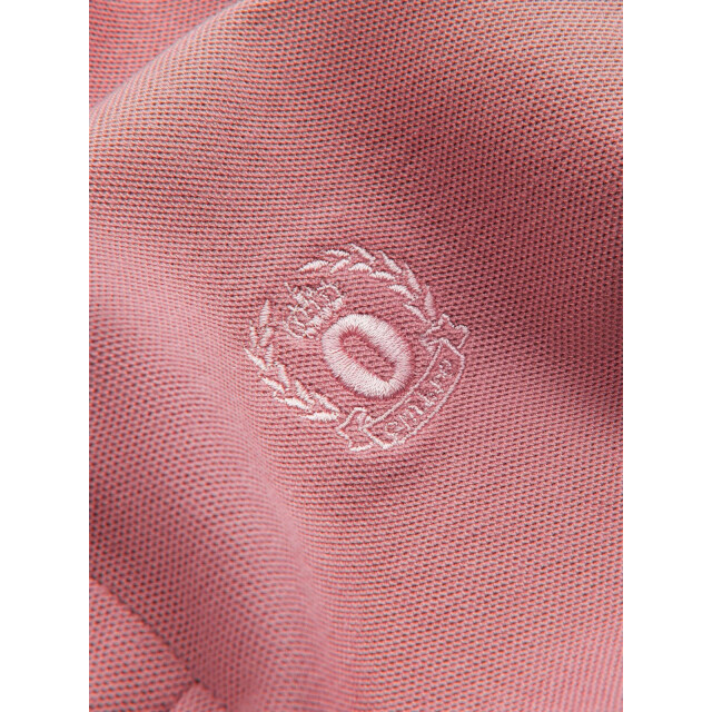 Ombre Poloshirt heren korte mouw donker 0100-dro OM-POSB-0100-DRO large