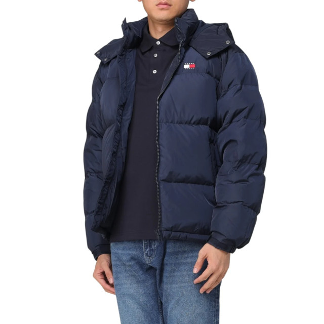 Tommy Hilfiger Jas Tommy Hilfiger Blauwe Alaska Puffer Jas large