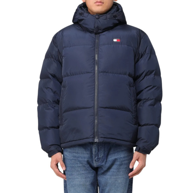 Tommy Hilfiger Jas Tommy Hilfiger Blauwe Alaska Puffer Jas large