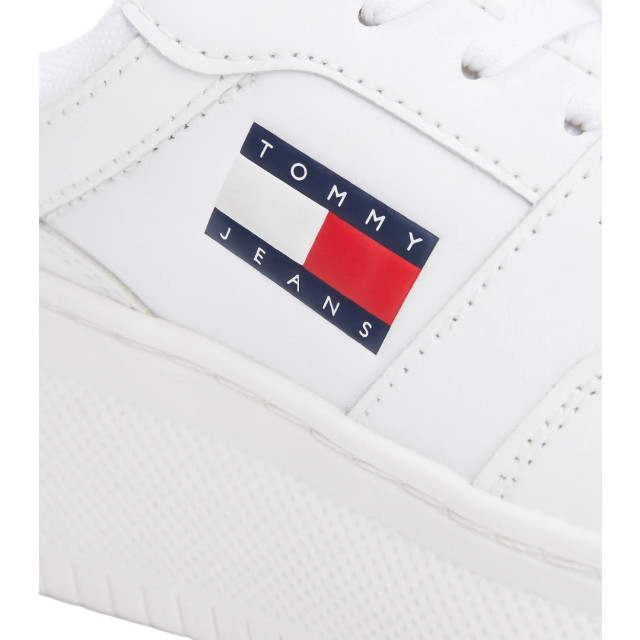 Tommy Hilfiger Polyester sneaker Tommy Hilfiger Essential Platform Sneaker Met Fijn Profiel large