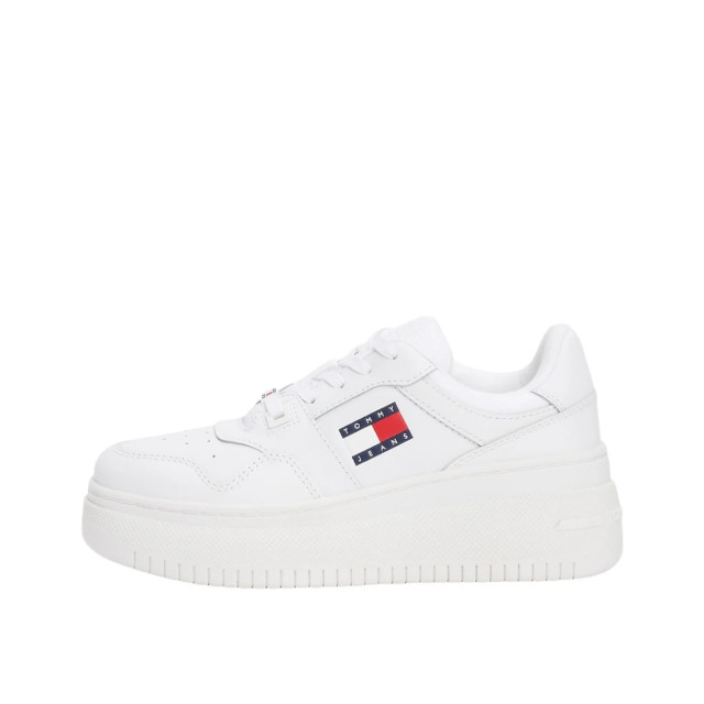 Tommy Hilfiger Polyester sneaker Tommy Hilfiger Essential Platform Sneaker Met Fijn Profiel large