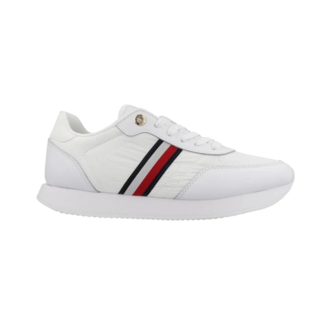 Tommy Hilfiger Polyester sneaker Tommy Hilfiger Wit Polyester Sneaker large