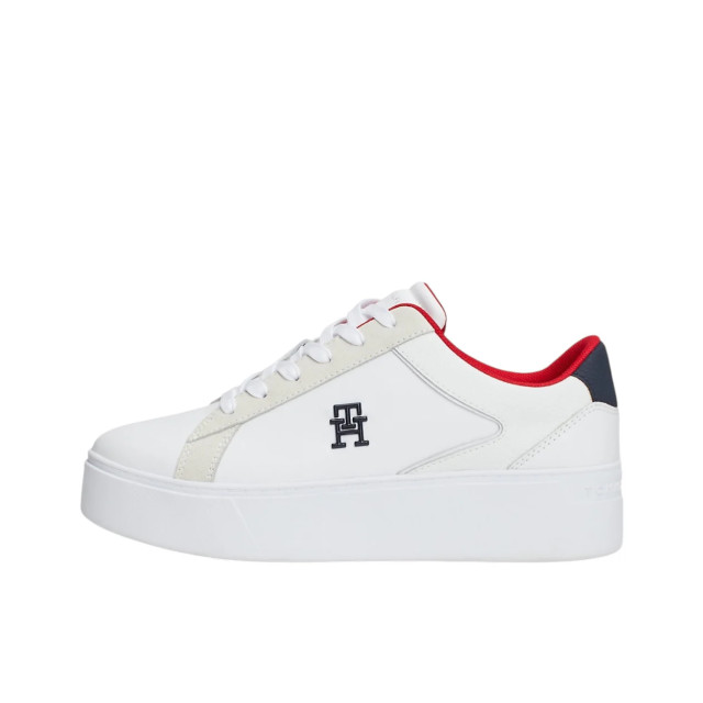 Tommy Hilfiger Polyester sneaker Tommy Hilfiger Casual Chic Platform Court Trainers large