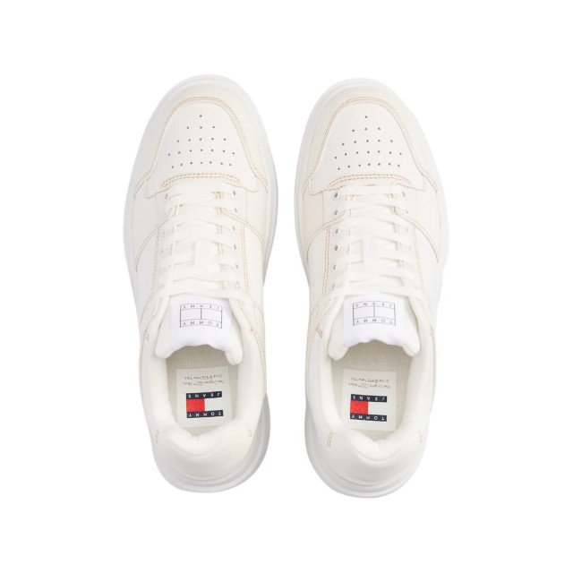 Tommy Hilfiger Te polyester sneaker Tommy Hilfiger The Brooklyn Sneaker Met Gemengde Texturen large