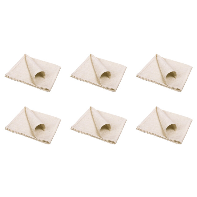 QUVIO Servet – katoen – 40x40cm – – set van 6 3031187 large