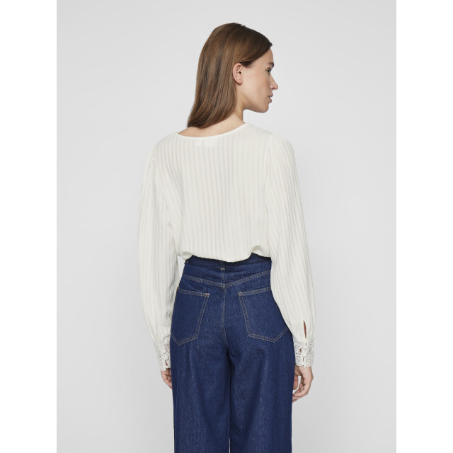Vila Viwhitna l/s o-neck top/pb 14103220 large