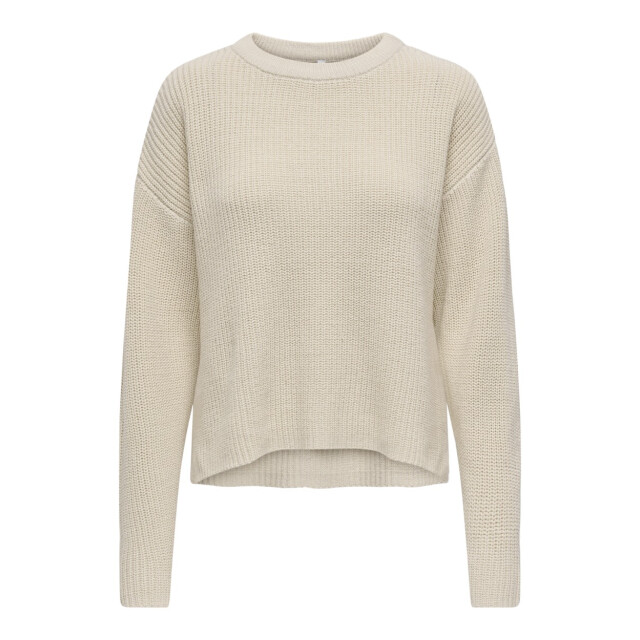 Only Onlluna ls o-neck pullover knt beige 4219.05.0145 large