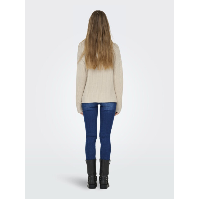 Only Onlluna ls o-neck pullover knt beige 4219.05.0145 large