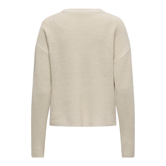 Only Onlluna ls o-neck pullover knt beige 4219.05.0145 large