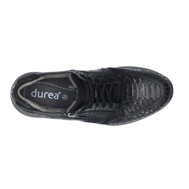 Durea 6295 608 Veterschoenen Zwart 6295 608 large