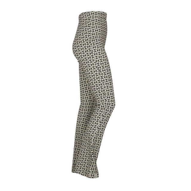 Kiestone Zomer broek meisjes grafic /wit flair KS9771-grafic black&white large
