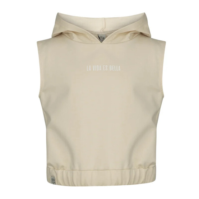 Kiestone Zomer hoodie meisjes - marleen KS9776-sand large