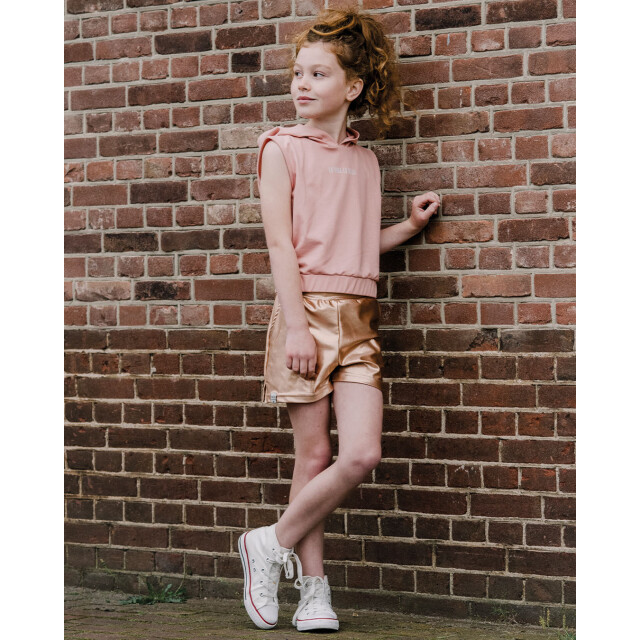 Kiestone Zomer short meisjes shiny amalia KS9722-shiny peach large