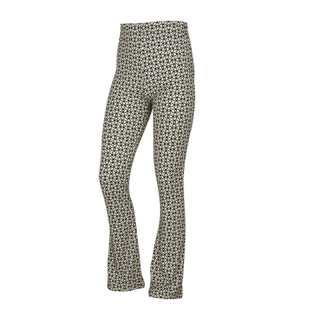 Kiestone Zomer broek meisjes grafic /wit flair KS9771-grafic black&white large