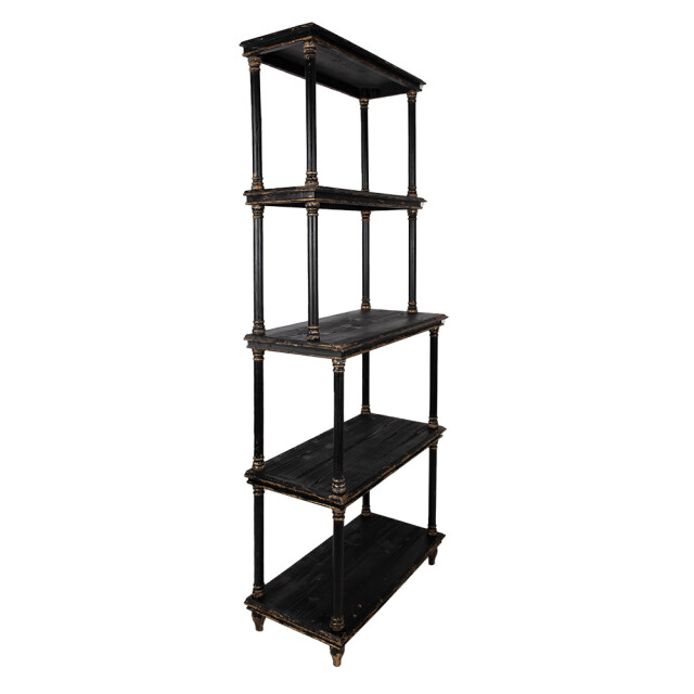 Clayre & Eef Clayre & eef boekenkast 80x40x210 cm hout stellingkast 2814743 large