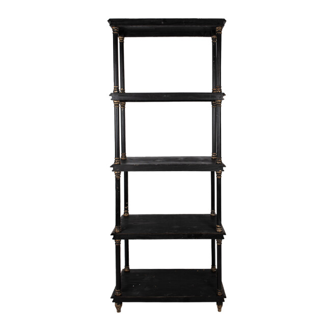 Clayre & Eef Clayre & eef boekenkast 80x40x210 cm hout stellingkast 2814743 large