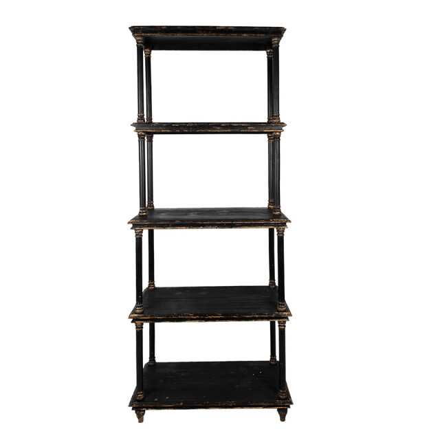 Clayre & Eef Clayre & eef boekenkast 80x40x210 cm hout stellingkast 2814743 large