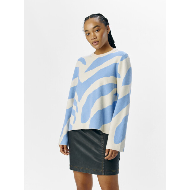 Object Objreynard square sleeve o-neck aop 23045865 large