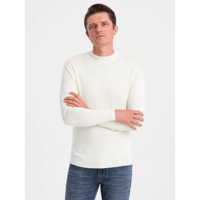 Ombre Heren v-hals sweater half turtleneck - tn-0100cr TN-0100CR large