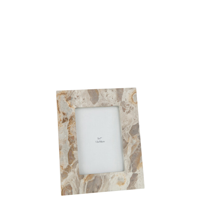 J-Line foto kader 13x18 marmer large 26x21x2cm 3009437 large