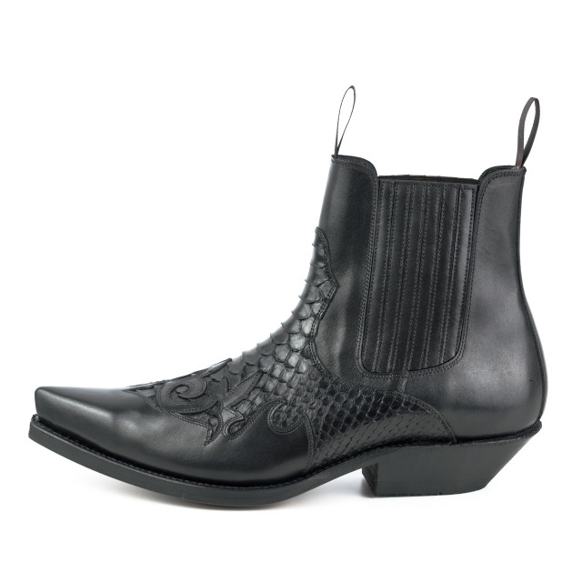 Mayura Boots Cowboy laarzen rock-2500-vacuno / negro ROCK-2500-VACUNO / PYTHON NEGRO large