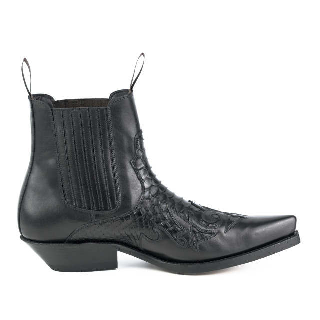 Mayura Boots Cowboy laarzen rock-2500-vacuno / negro ROCK-2500-VACUNO / PYTHON NEGRO large