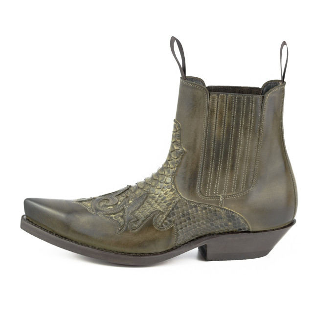 Mayura Boots Cowboy laarzen rock-2500-vacuno / ROCK-2500-VACUNO / PYTHON TAUPE large