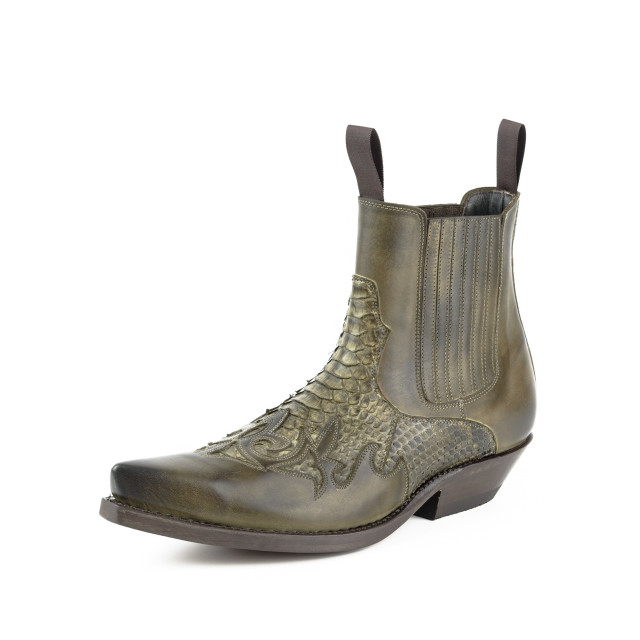 Mayura Boots Cowboy laarzen rock-2500-vacuno / ROCK-2500-VACUNO / PYTHON TAUPE large