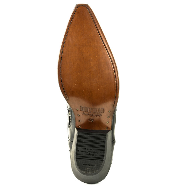 Mayura Boots Cowboy laarzen 1935-c-mex-crazy old negro/ blanco 1935-C-MEX-CRAZY OLD NEGRO/PYTHON BLANCO large