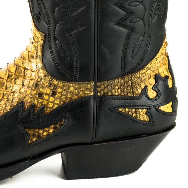Mayura Boots Cowboy laarzen 1935-c-mex-crazy old negro/ 1935-C-MEX-CRAZY OLD NEGRO/PYTHON CAMEL large